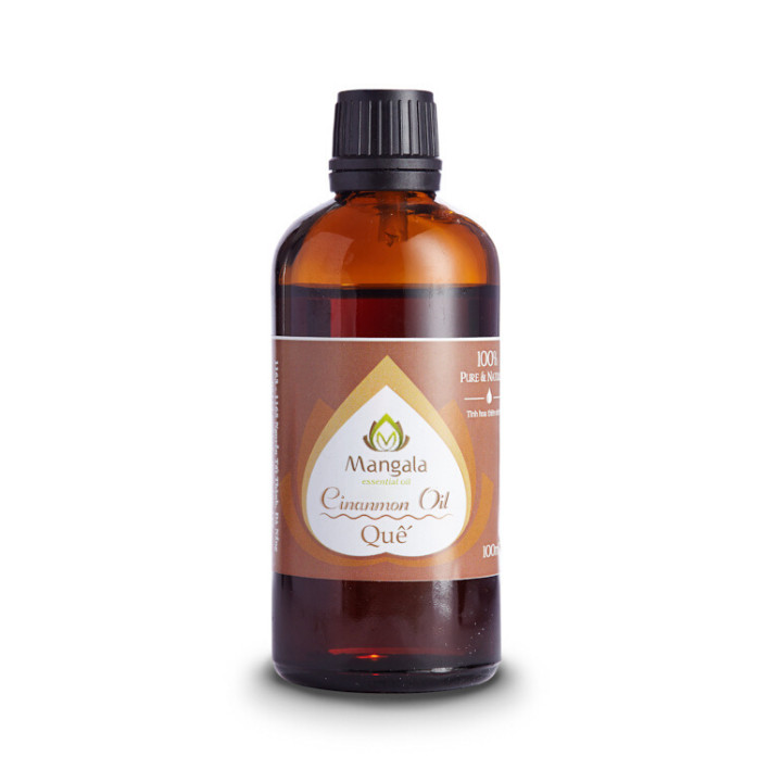 Tinh Dầu Nguyên Chất Quế - 100ml - Tinh Dầu Thiên Nhiên Cao Cấp Mangala