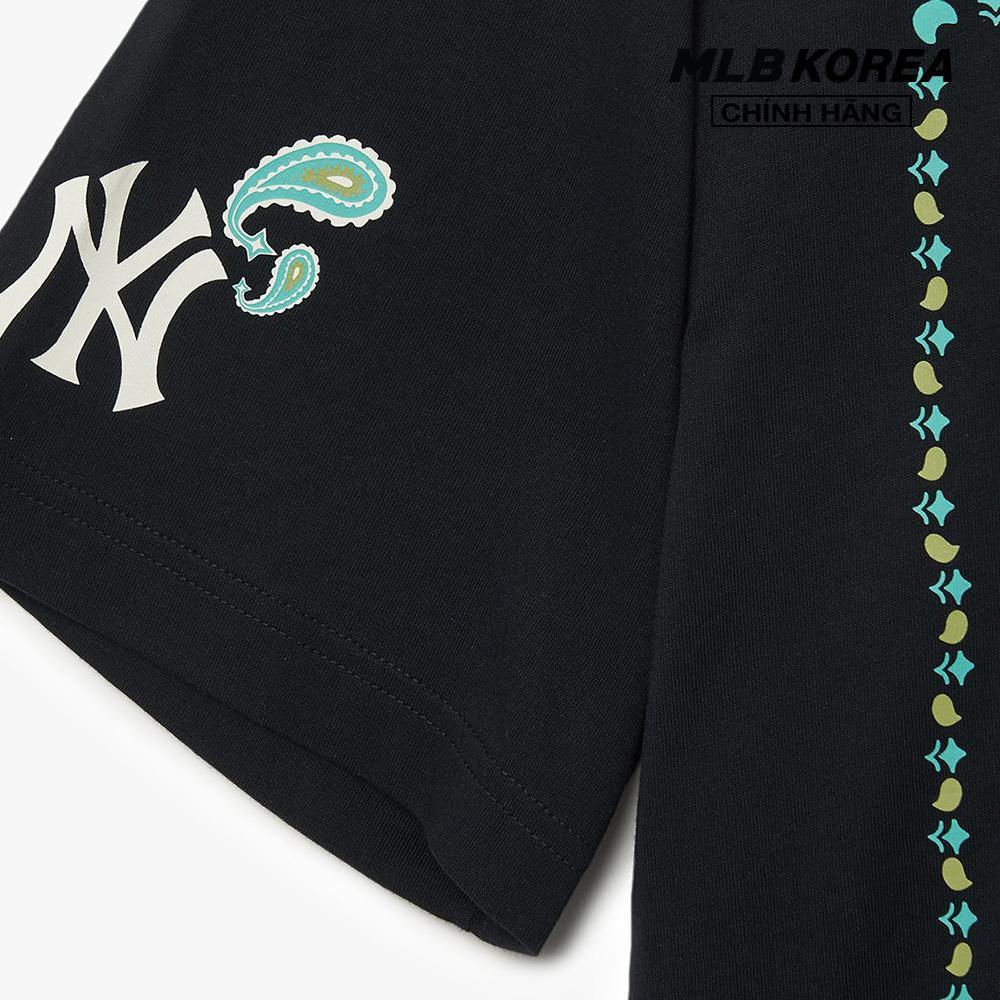 MLB - Áo thun unisex cổ tròn tay ngắn Paisley Big Logo One Point 3ATSI0133