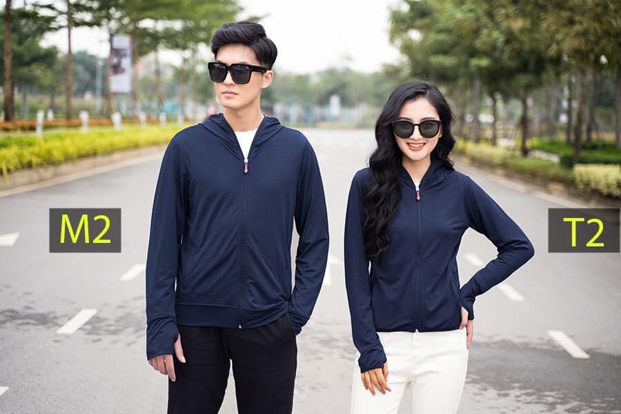 Áo chống nắng CUỘN KÈM TÚI chất kim cương siêu mát Thời trang