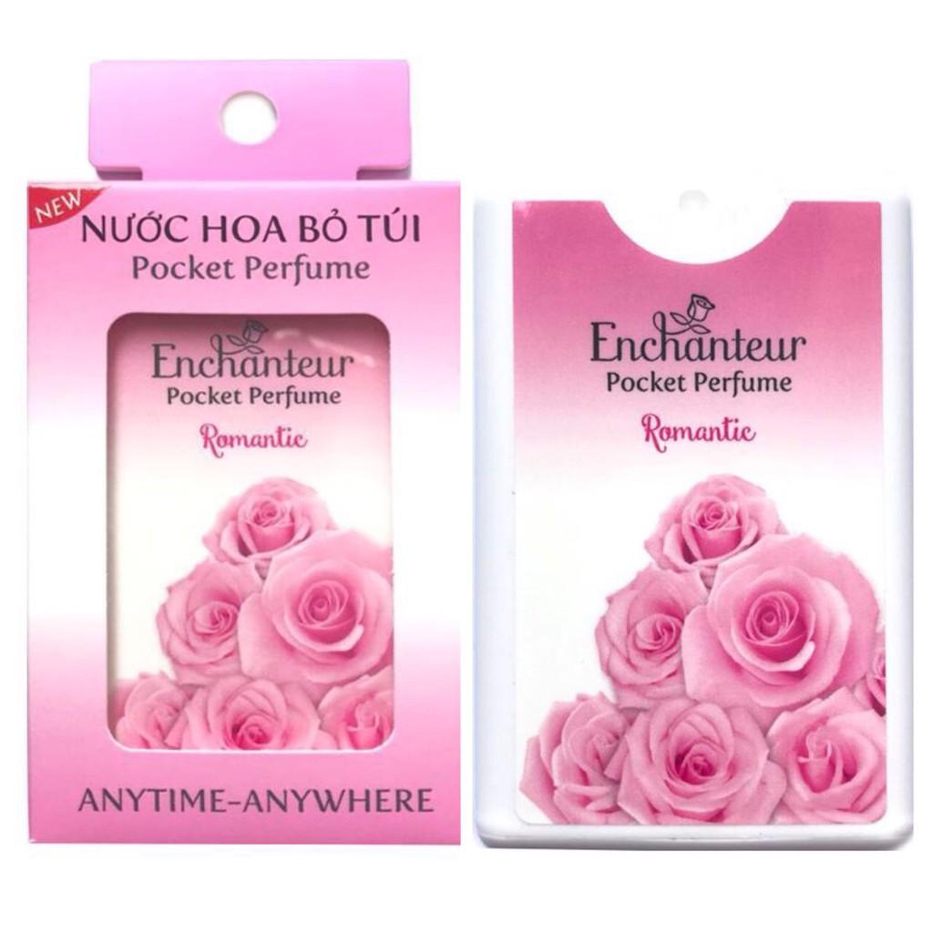 Combo 2 chai nước hoa bỏ túi Enchanteur Romantic 18ml*2