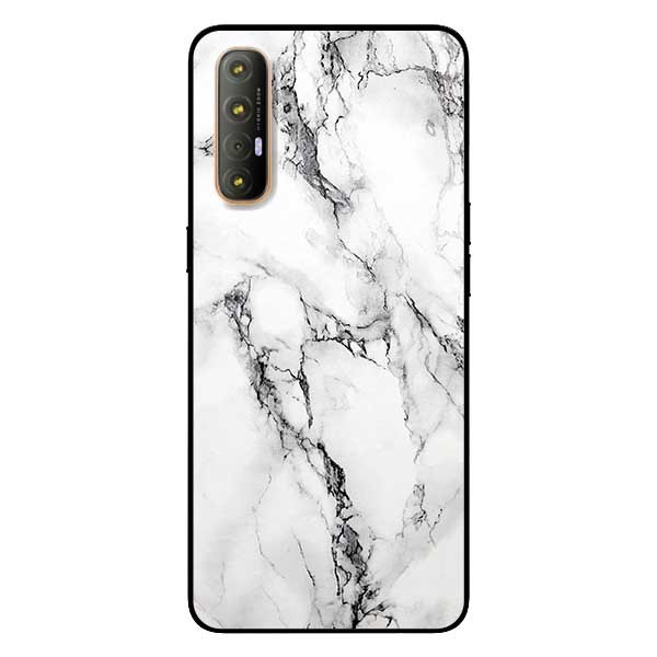 Ốp lưng dành cho Oppo Reno 3 Pro mẫu NỀN ĐÁ HOA 1
