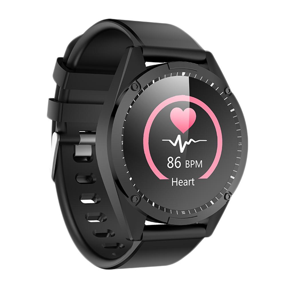 G50 1.3" IP67 Heart Rate Blood Pressure Sleep Monitor Smartwatch Black