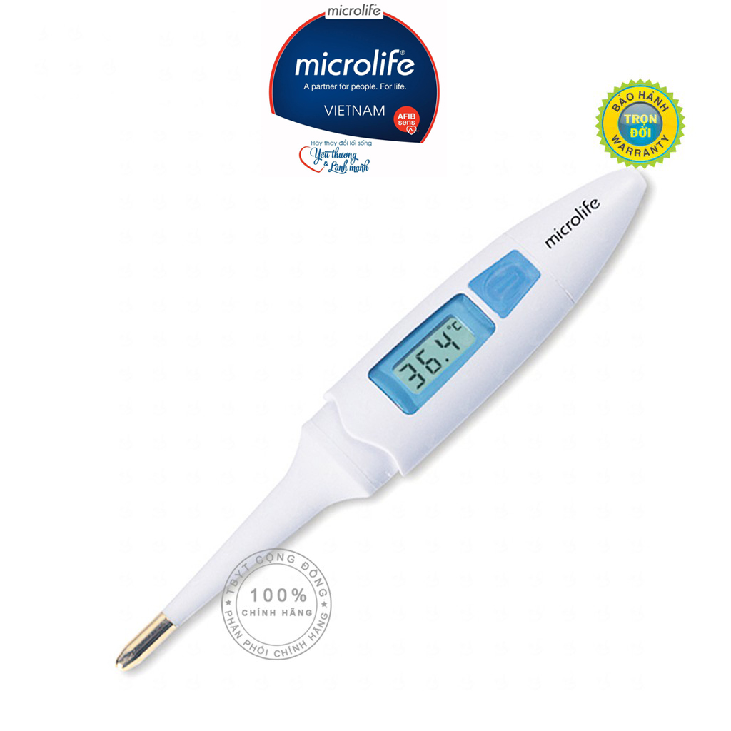 Nhiệt kế điện tử Microlife MT200 - Đo Nhanh , Chính Xác Trong 10 Giây | Thương Hiệu Thụy Sỹ