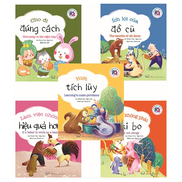 Bộ Sách Giáo Dục FQ - Chỉ Số Thông Minh Làm Giàu - Phần 2 (Bộ 5 Cuốn)