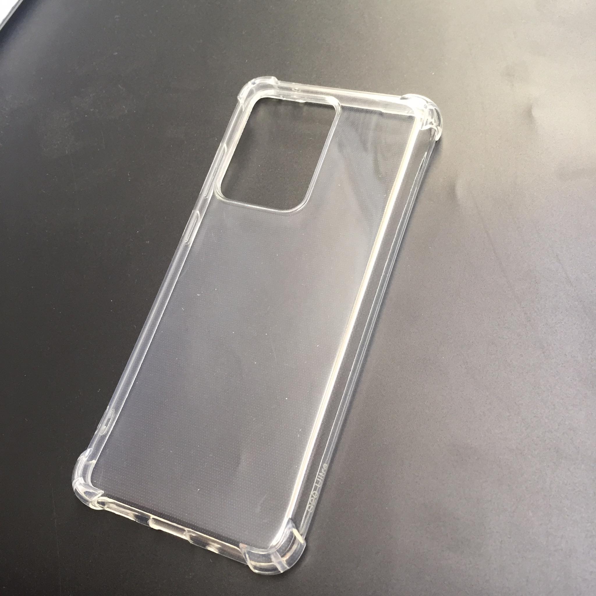 Ốp lưng silicon cho Samsung Galaxy S20 Ultra - chống sốc gờ cao 4 góc trong suốt