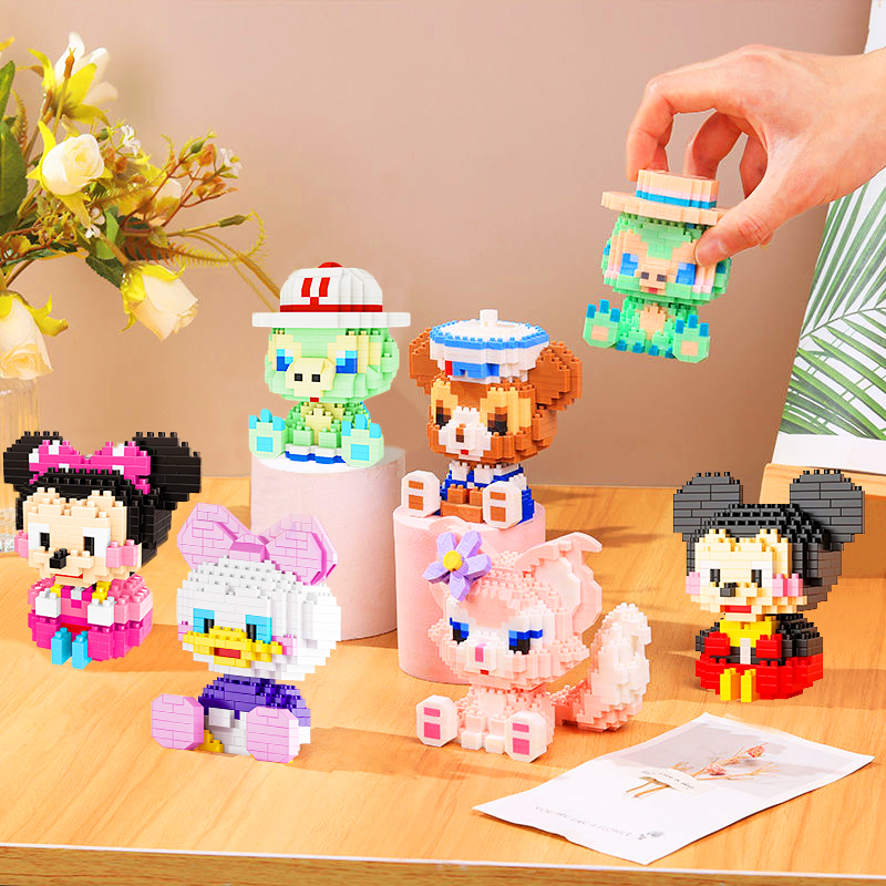 Mô hình lắp ráp họa tiết hoạt hình Baby-S, Đồ chơi mô hình 3D mini đáng yêu dành cho bé – SDC069