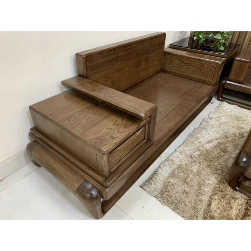 Sofa Gỗ Phòng Khách Hiện Đại- Mẫu Mới 2021 Kèm Đệm