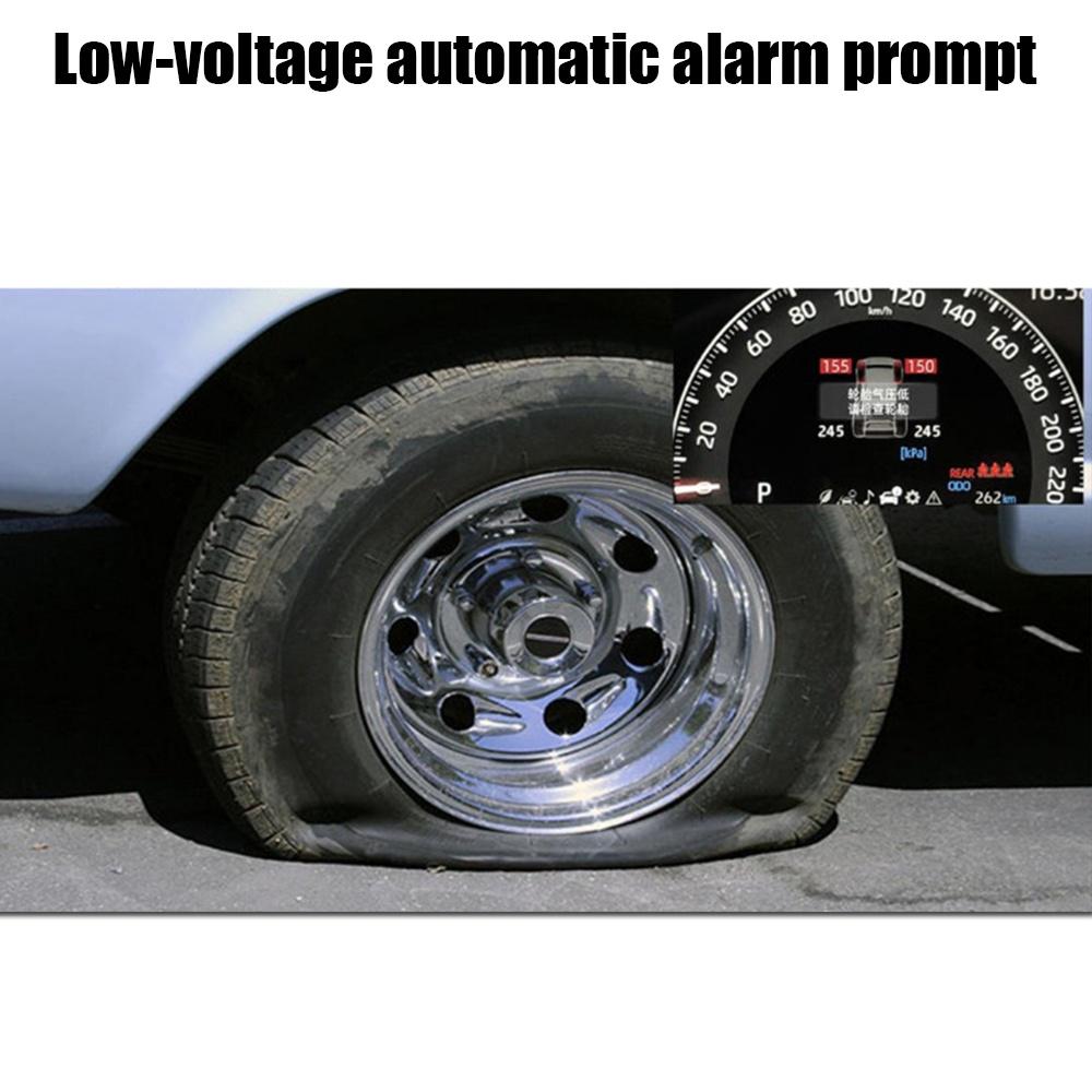 Hệ Thống Theo Dõi Áp Suất Lốp Xe Hơi TPMS Thông Minh Màn Hình LCD Kỹ Thuật Số Cho Toyota RAV4 2020