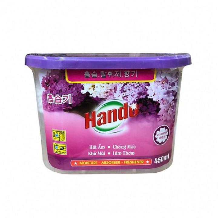 Bộ 3 hộp hút ẩm chống ẩm mốc Hando 450ml