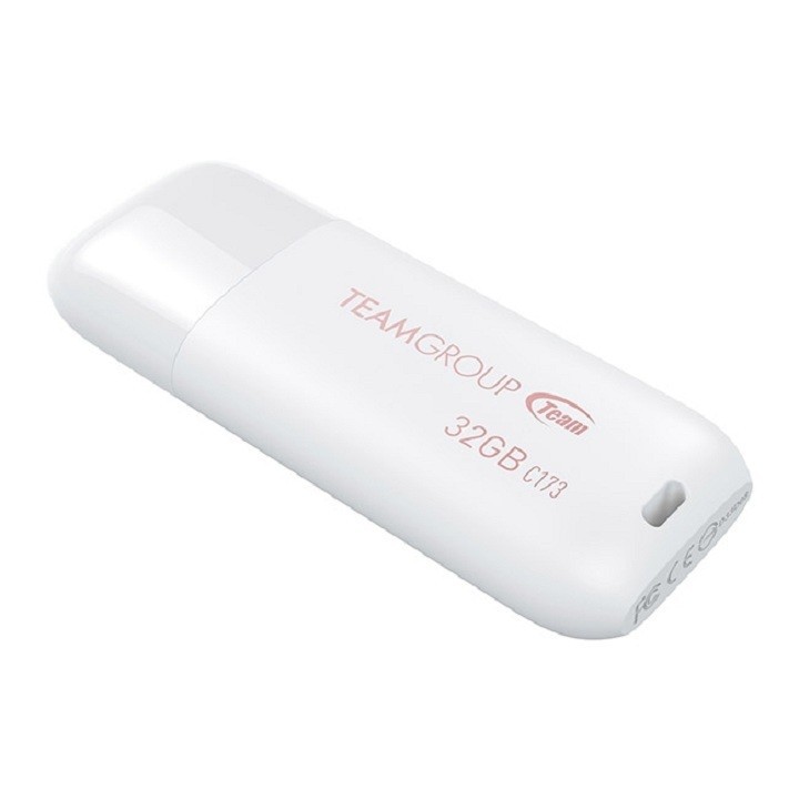 USB 32GB C173 Team (Trắng) - Hàng Chính Hãng