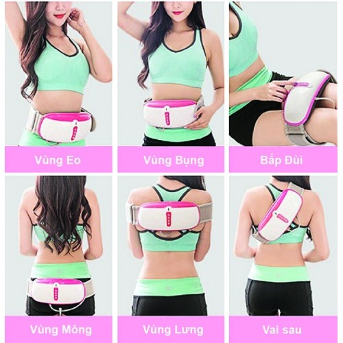 Đai Massage Bụng Nikio NK-169AC - Công Nghệ Rung, Lắc Và Xoa Bóp Tiên Tiến, Kết Hợp Hồng Ngoại Hỗ Trợ Giảm Mỡ Bụng, Làm Săn Chắc Cơ Cực Nhanh