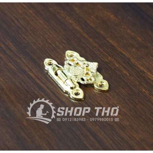 Khóa hộp giả cổ A024 lắp hộp gỗ