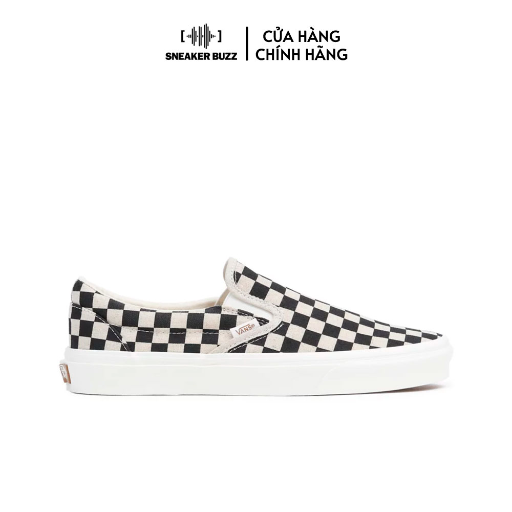 Giày Vans Classic Slip-On Eco Theory Checkerboard - VN0A5JMH705