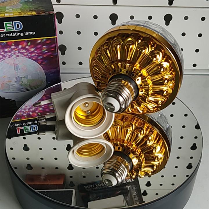 Bóng Đèn Led Vũ Trường Loại Tròn Xoay 7 Màu Rotating Lamp Loại Tốt