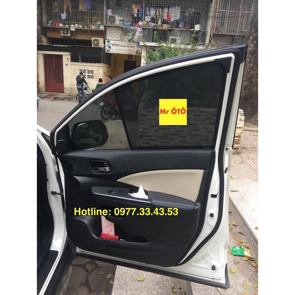 Rèm Che Nắng Xe Honda CRV 2014-2017 Hàng Loại 1. Cam Kết Vải Dày Dặn, Chuẩn Khít Theo Xe