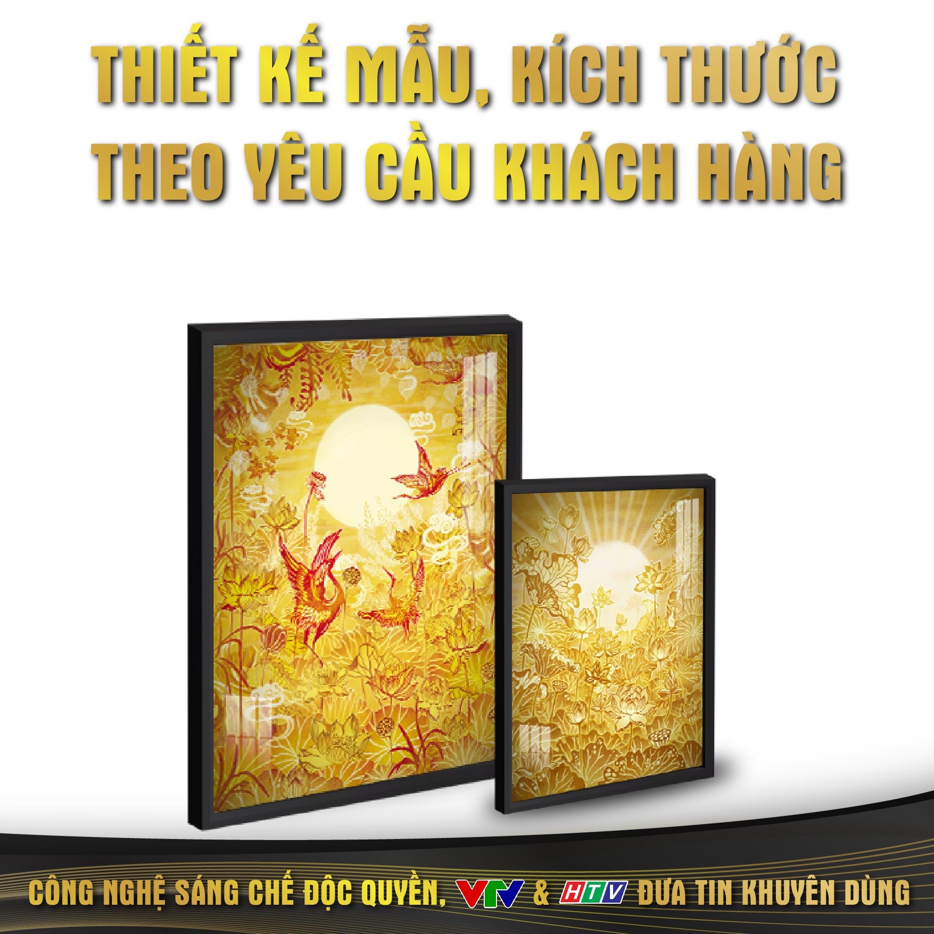 Đèn Hào Quang Phật In Tranh Trúc Chỉ ĐỨNG DECORNOW, Trang Trí Ban Thờ Cho Tượng Phật, Hào Quang Trúc Chỉ DCN-28