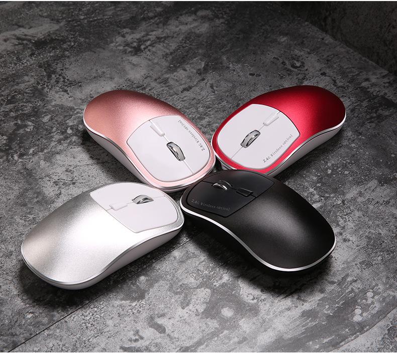 Chuột Máy Tính Huqu HQ-K1-Tặng Kèm Miếng Lót - Độ Phân Giải 1600DPi - Hàng Chính Hãng