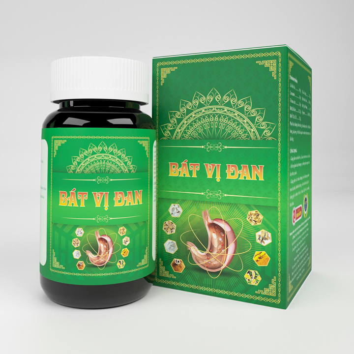 Viên uống hỗ trợ điều trị bệnh đau dạ dày của Vạn Xuân Đường - Bát Vị Đan - Chống viêm loét dạ dày, trào ngược dạ dày, đau bao tử