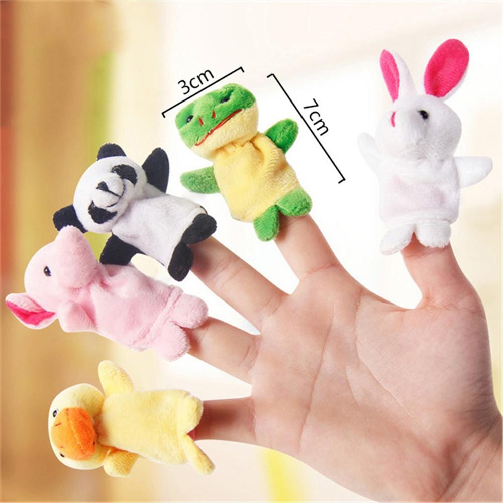 BỘ 5 THÚ RỐI NGÓN TAY KỂ CHUYỆN DIỄN XIẾC HÌNH ĐỘNG VẬT DỄ THƯƠNG CHO BÉ VUI