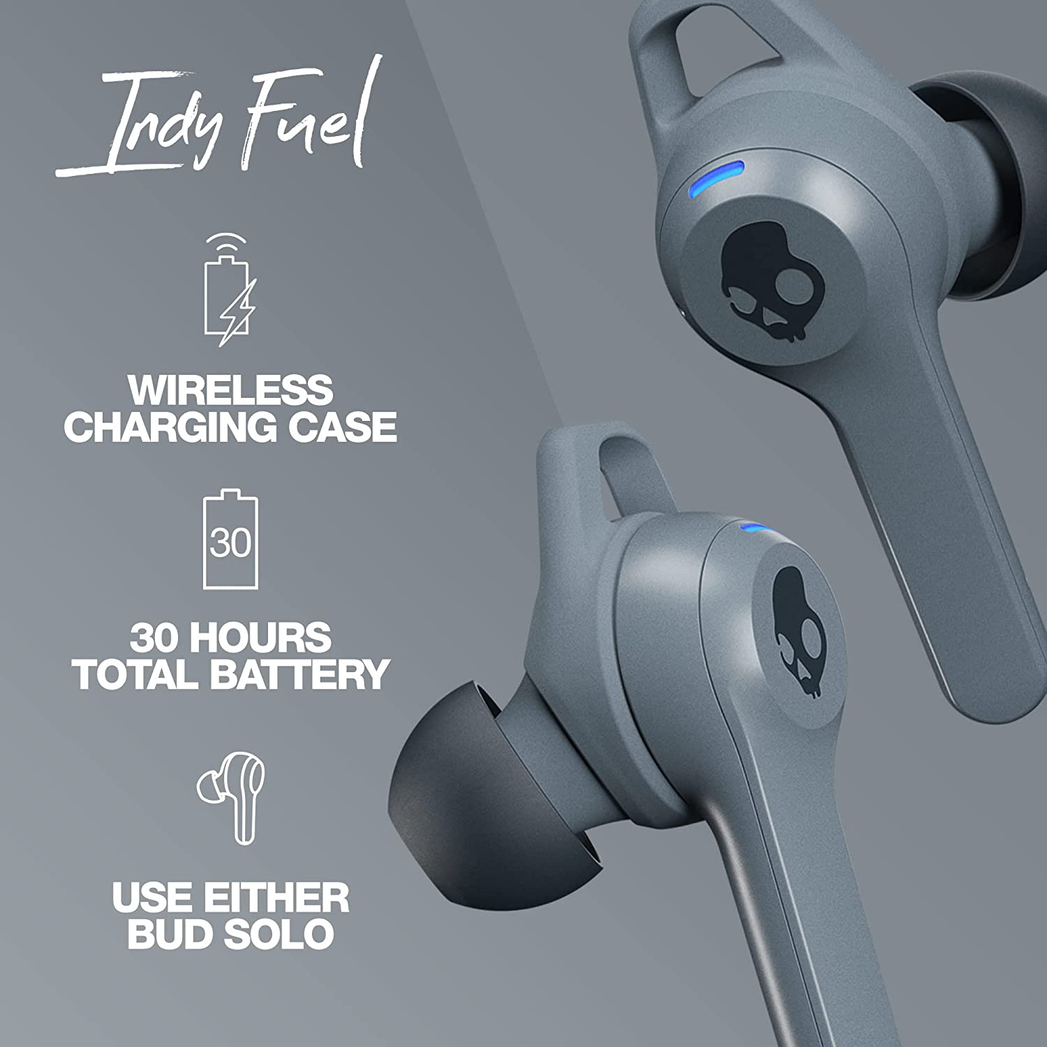 Tai nghe Skullcandy Indy FUEL True Wireless In-Ear - Hàng chính hãng