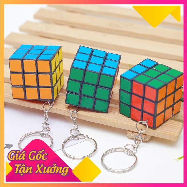 Móc Khóa Hình Rubik 3cmx3cm Đẹp Lạ FREESHIP TP'S