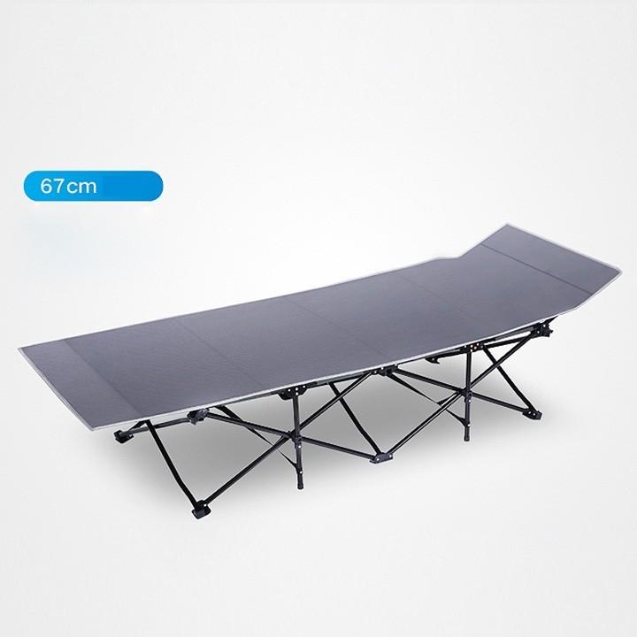 Giường xếp gấp gọn 67x180cm, khung thép chắc chắn phù hợp cho văn phòng, bênh viện,...