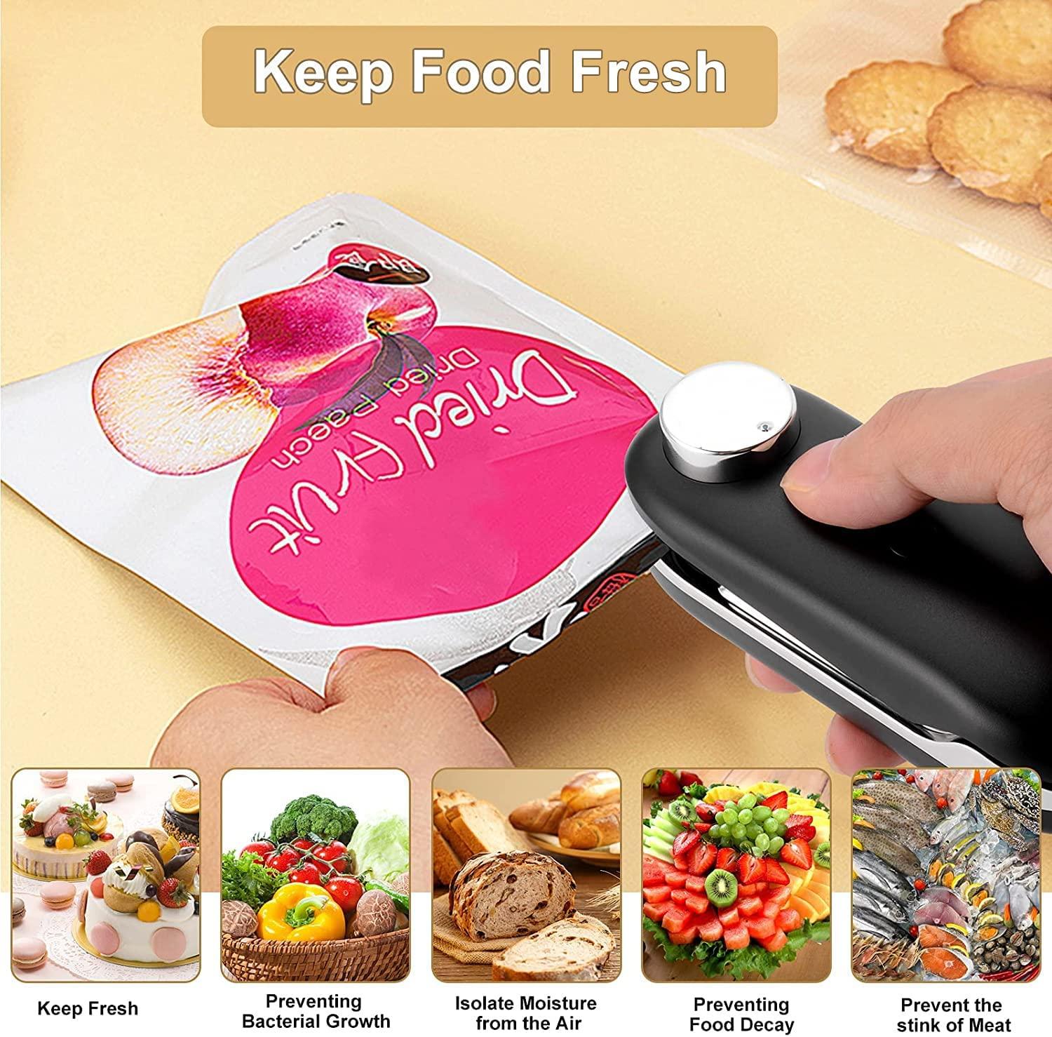 Máy hàn túi mini có thể sạc lại, Máy hàn miệng túi cầm tay giữ nhiệt