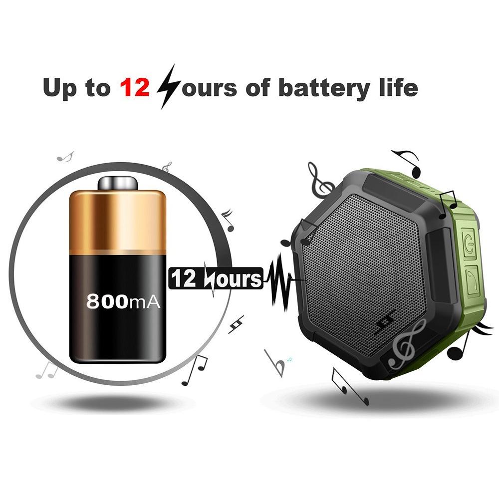 Loa bluetooth mini NUTEK MY01 xách tay chống thấm nước, nhỏ gọn dễ dàng mang theo đi du lịch