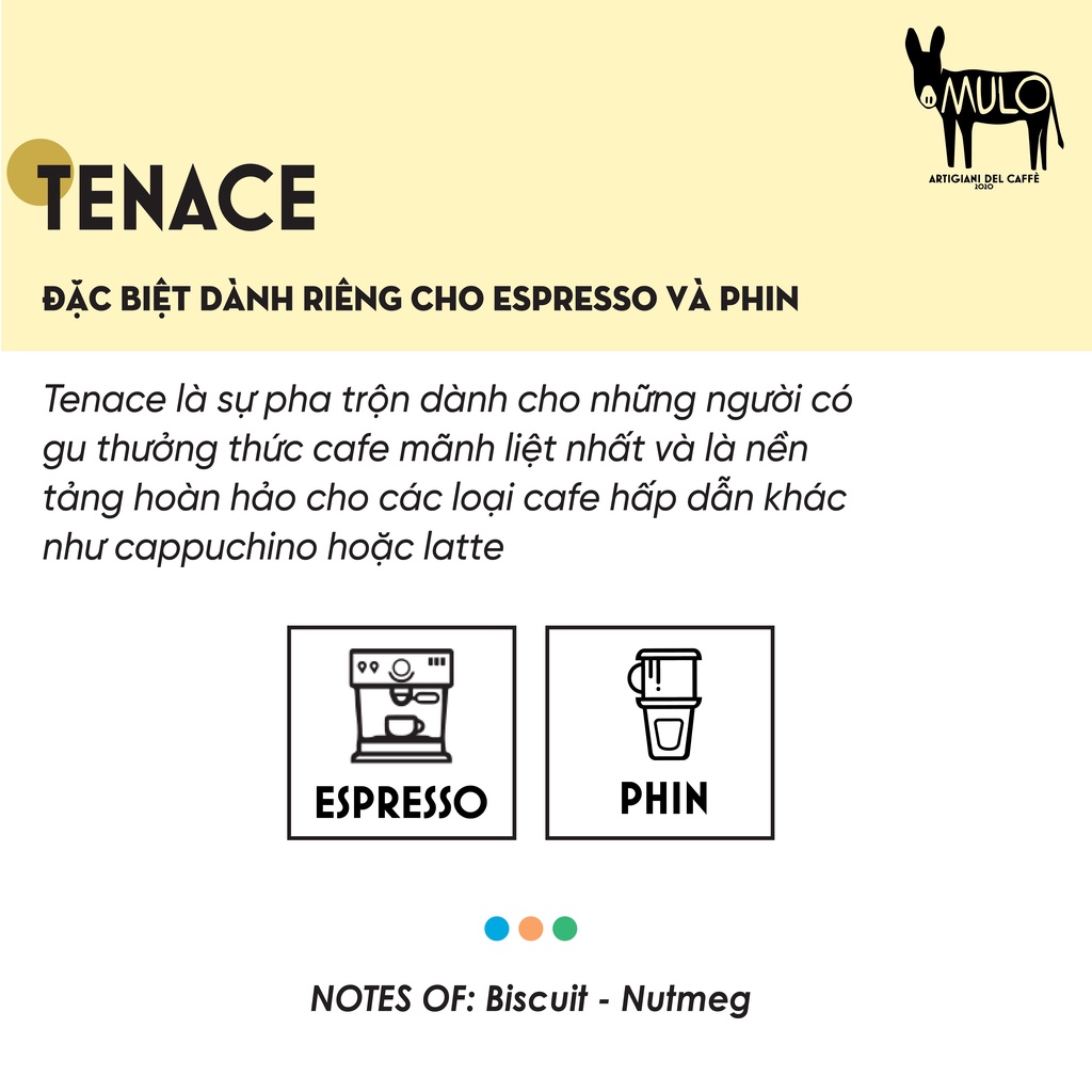 Cà phê viên nén Capsule TENACE 10 viên/hộp HÀNG CHÍNH HÃNG