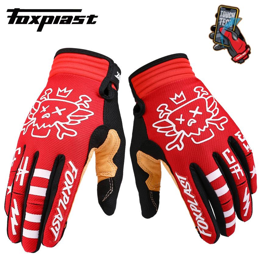 2020 Foxplast MX Cảo Tháo Găng Tay Xe Đạp Găng Tay MTB Bụi Bẩn Xe Đạp Găng Tay Moto Đua Xe Thể Thao Găng Tay Xe Máy