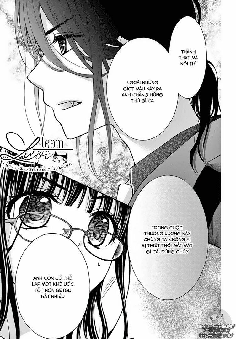 máu của cậu chỉ thuộc về mình tớ... chapter 14 3