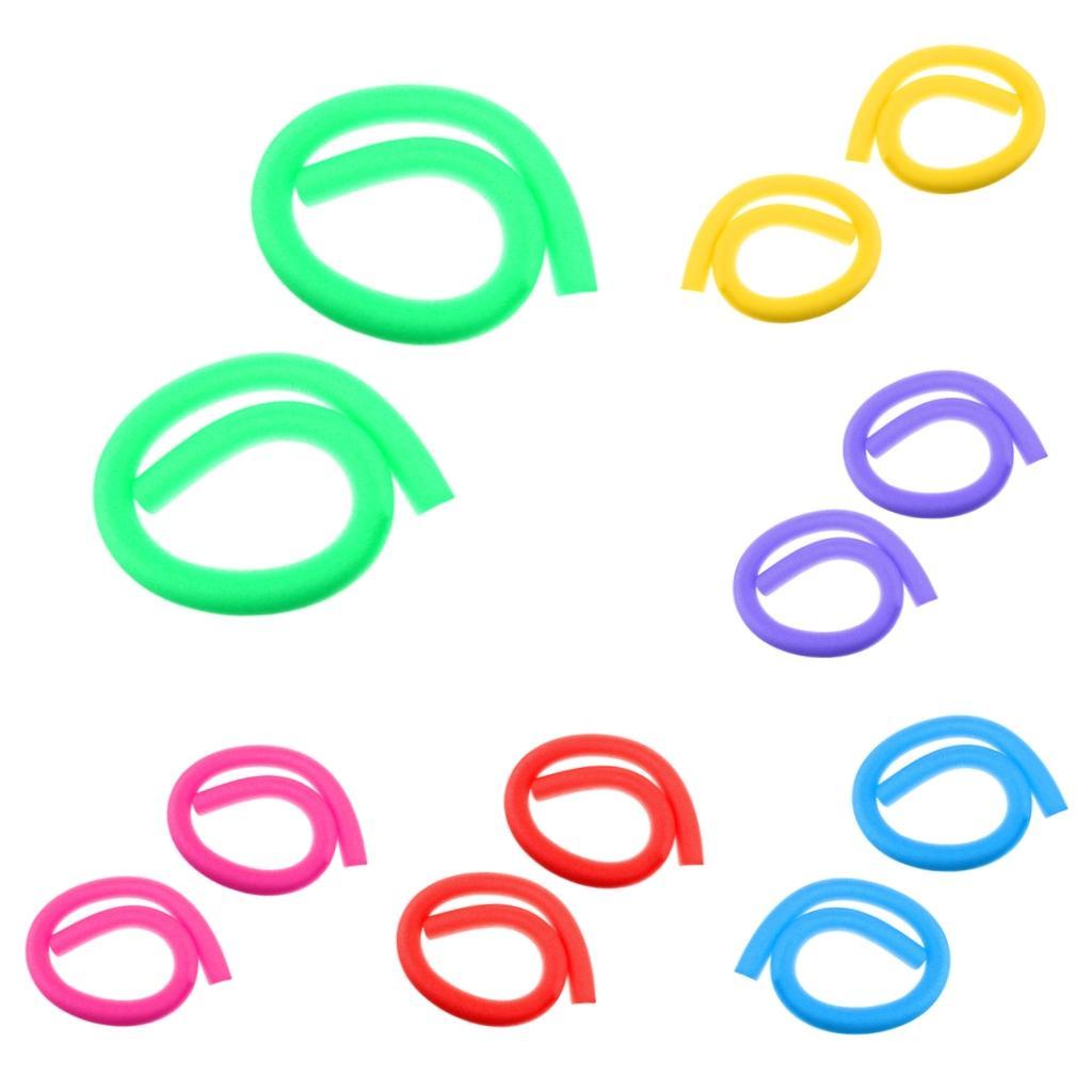 2 Pieces  Swimming Pool Noodle Hollow Foam Kids Adult  Float Aid