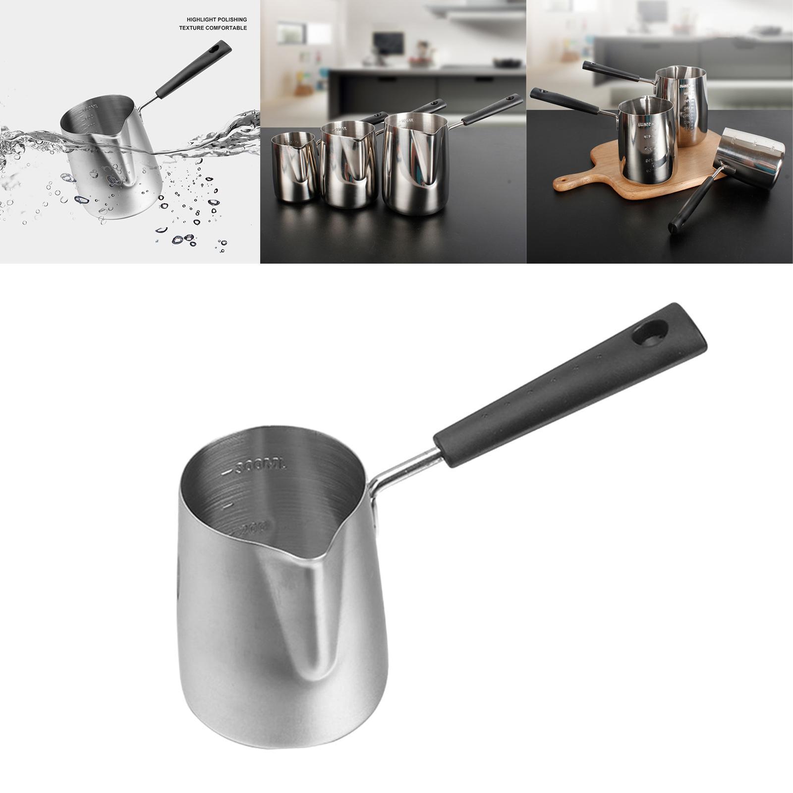 Milk Frothing Pitcher with Calibration Espresso Steaming Pitcher for Kitchen