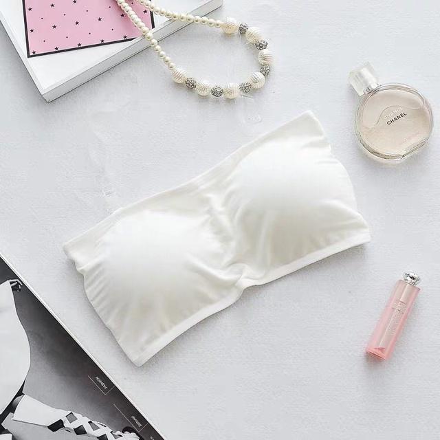 Áo Bra Quây Cotton Trơn Không Dây 3 Nấc Cài