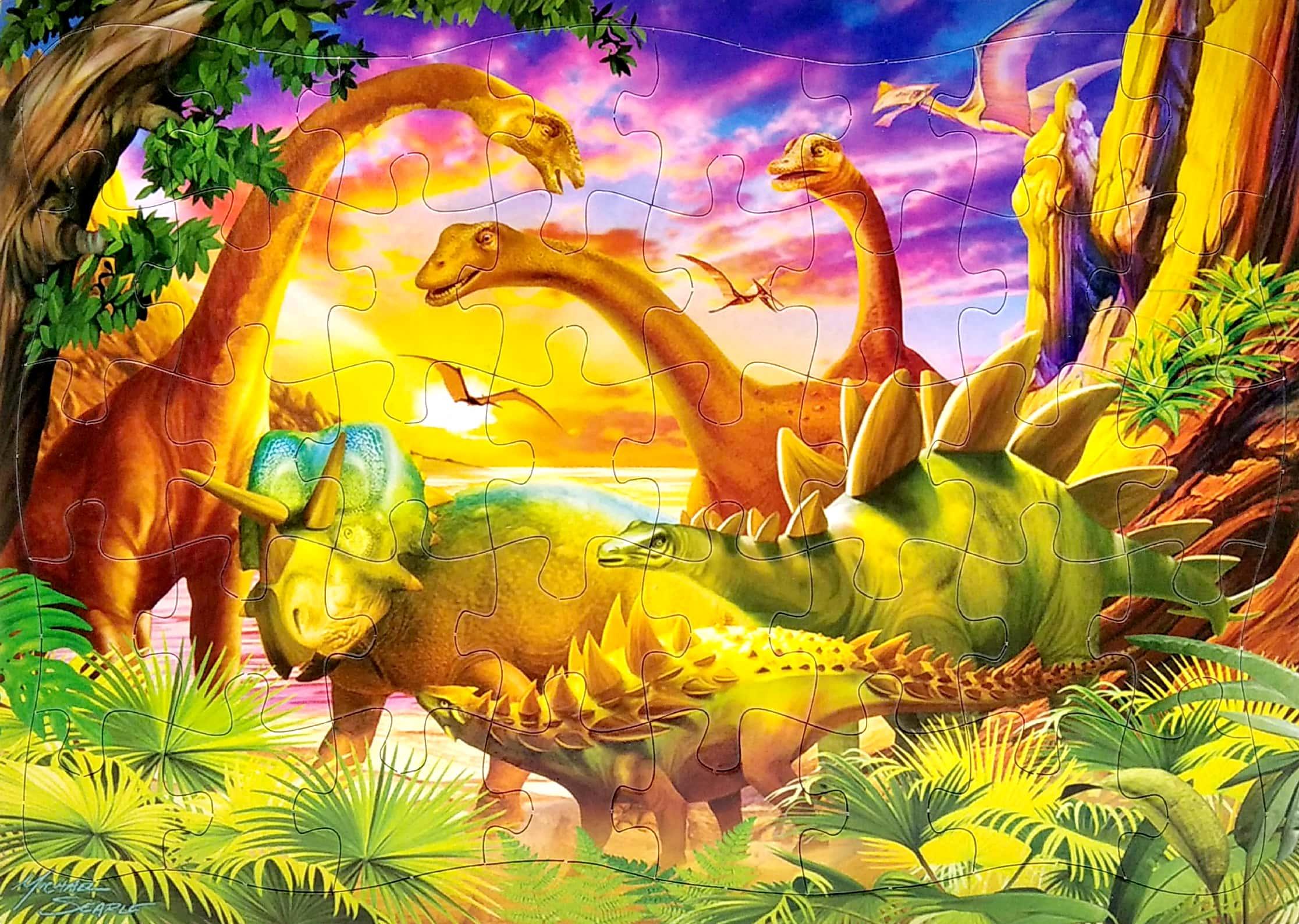 Ghép Hình Khủng Long 4