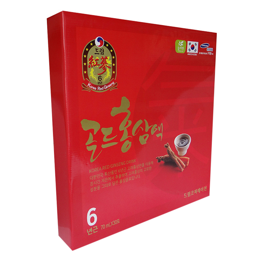 Nước Uống Hồng Sâm 6 Năm Korea Red Ginseng Drink Daegoung Food TP0020