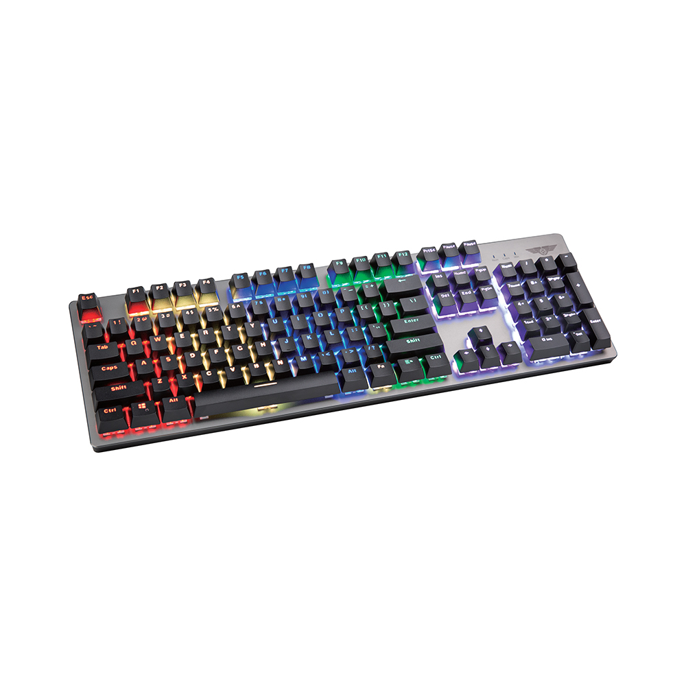 Bàn phím cơ có dây Gaming NEWMEN GE369 Hotswap Keycap ABS Double-shot - Hàng Chính Hãng