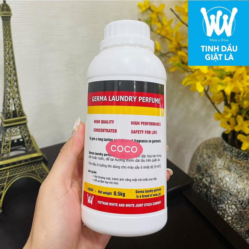 Tinh dầu Giặt Ủi Hương Coco thơm nước hoa lịch lãm & thời thượng