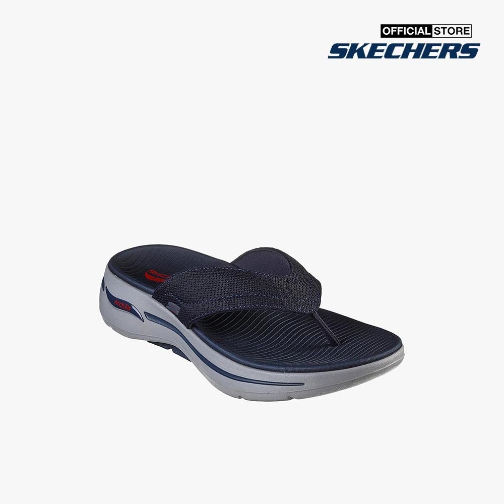 SKECHERS - Dép nam quai kẹp GO WALK Arch Fit 229057