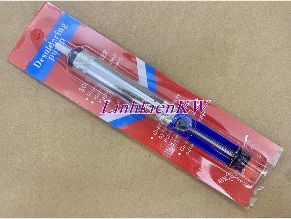 Hút thiếc hợp kim nhôm xanh mini mới chính gốc.