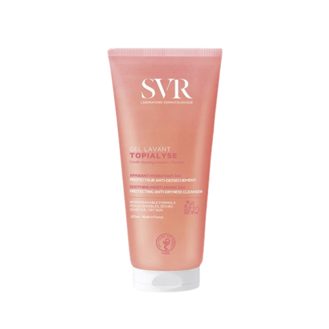 SVR Topialyse Gel Lavant – Sữa Rửa Mặt Không Chứa Xà Phòng Cho Da Khô