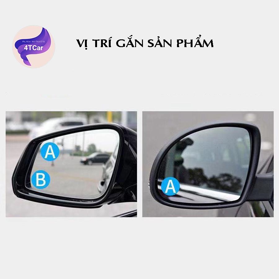 Gương cầu lồi ô tô gắn kính chiếu hậu 3R - 035