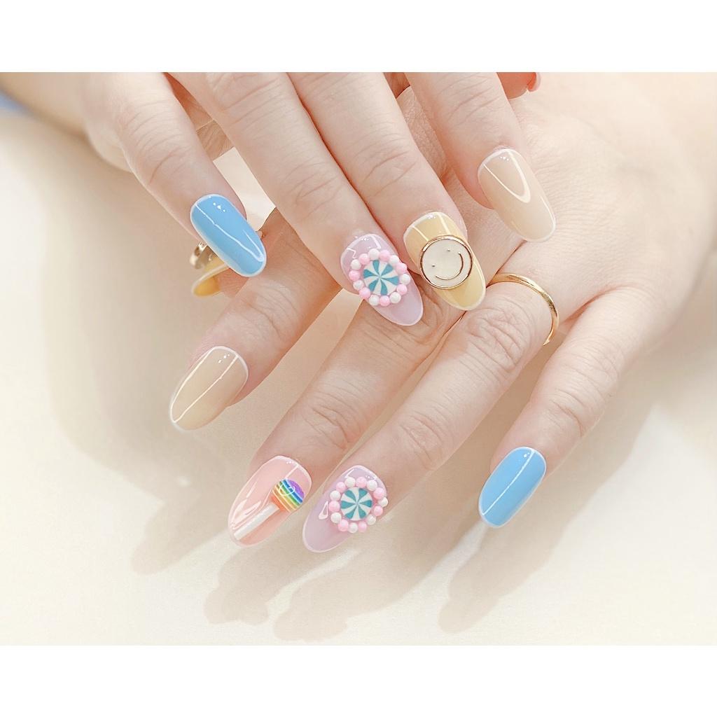 Nail Box &gt; Móng up vẽ trang trí hoạ tiết