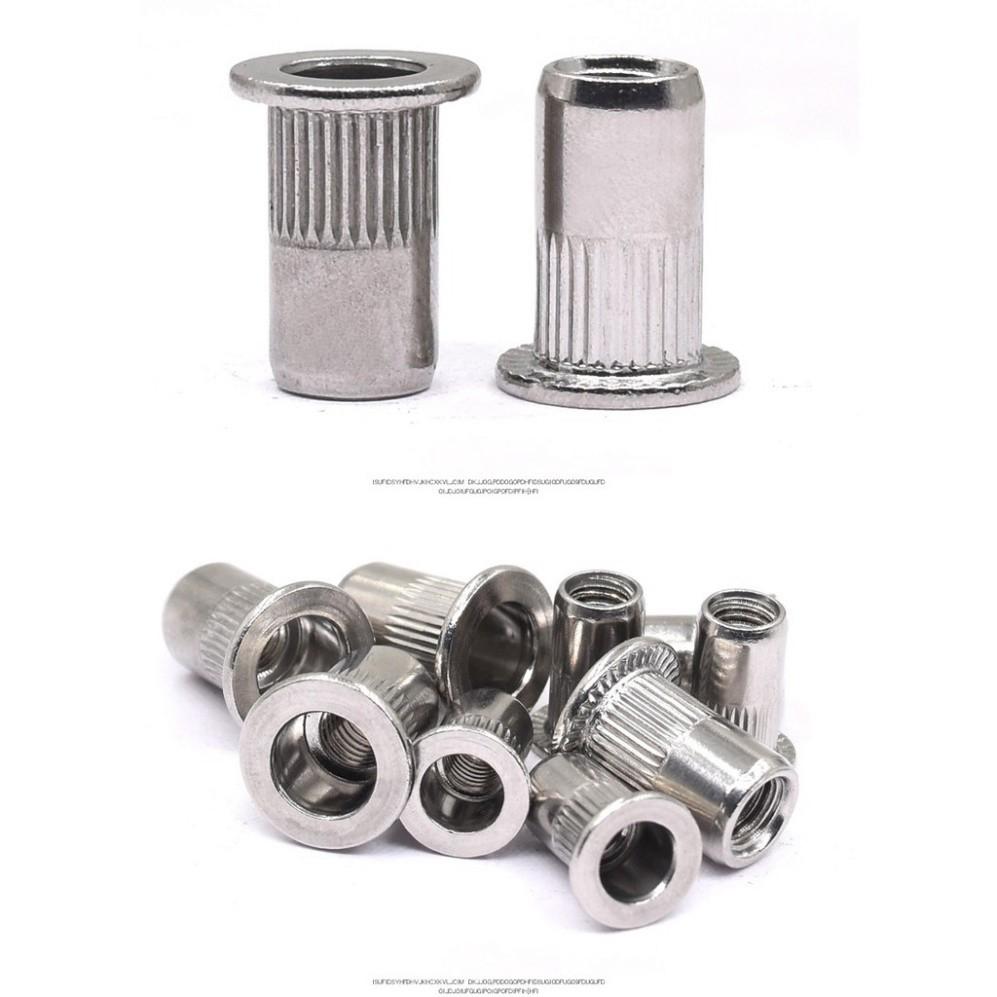 Combo 50c ốc tán rút inox 304 M3