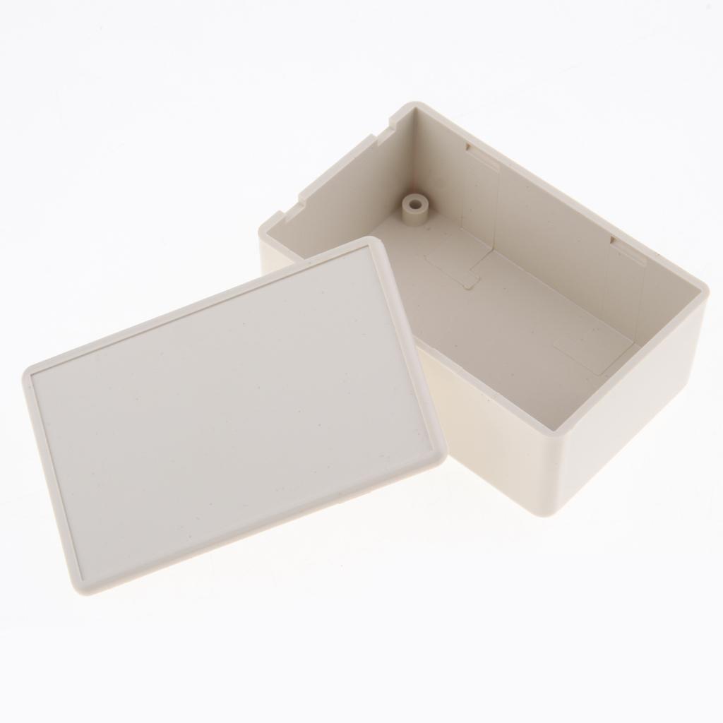 5xPlastic Waterproof Cover Project Electronic Instrument Case Enclosure Box