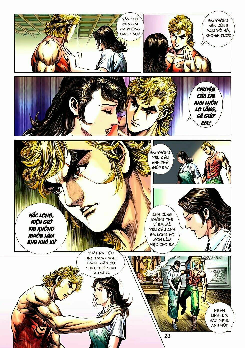 tân tác long hổ môn chapter 597 21