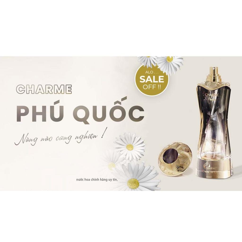 Nước hoa nữ cao cấp Charme Phuquoc 90ml hương thơm đầy mê hoặc và quyến rũ dành cho các bạn gái