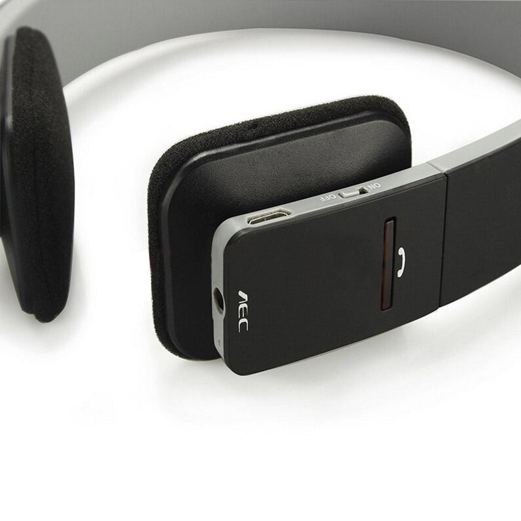 Wireless Headphones Bluetooth Earphone Headset Noise Cancelling White