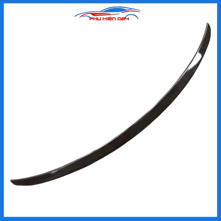 Đuôi gió sau xe liền cốp Mazda 3 2015-2016-2017-2018-2019 vân Cacbon