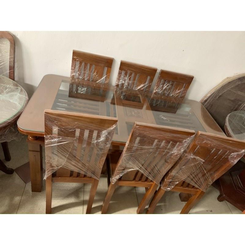 ️ bộ bàn Ăn 6 ghế hoàn thiện giá 5tr